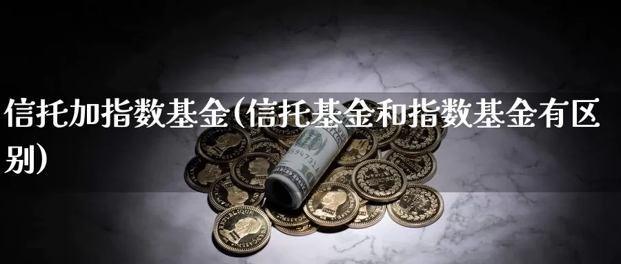 信托加指数基金(信托基金和指数基金有区别)_https://www.rktglass.com_恒指期货直播室_第1张