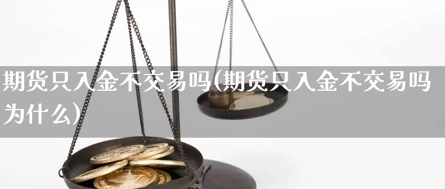 期货只入金不交易吗(期货只入金不交易吗为什么)_https://www.rktglass.com_恒指期货手续费_第1张