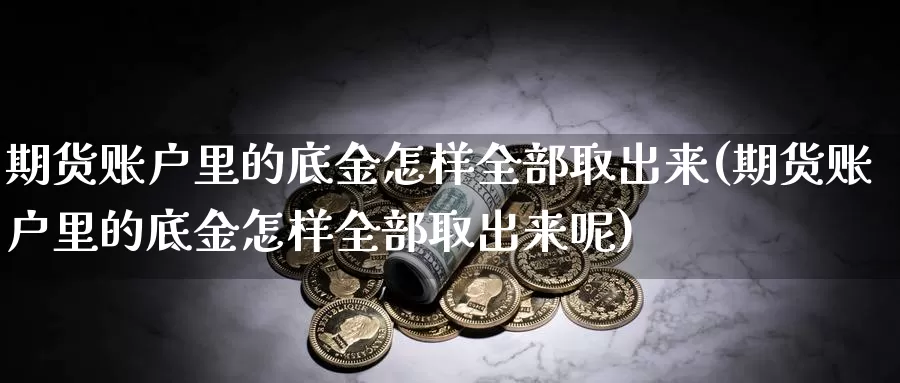 期货账户里的底金怎样全部取出来(期货账户里的底金怎样全部取出来呢)_https://www.rktglass.com_恒指期货开户_第1张