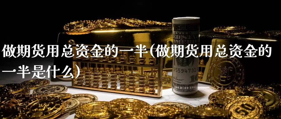 做期货用总资金的一半(做期货用总资金的一半是什么)_https://www.rktglass.com_恒指期货开户_第1张