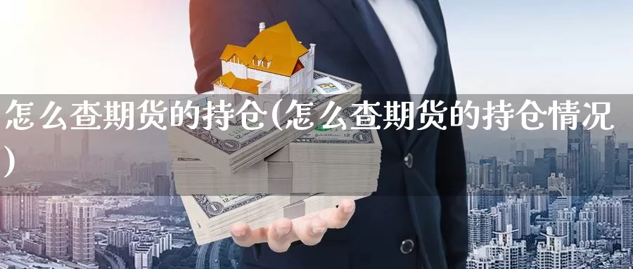 怎么查期货的持仓(怎么查期货的持仓情况)_https://www.rktglass.com_恒指期货手续费_第1张