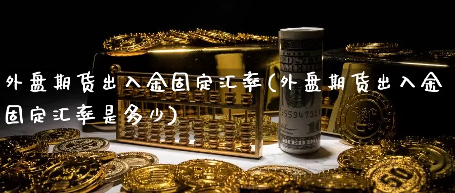 外盘期货出入金固定汇率(外盘期货出入金固定汇率是多少)_https://www.rktglass.com_恒指期货直播室_第1张