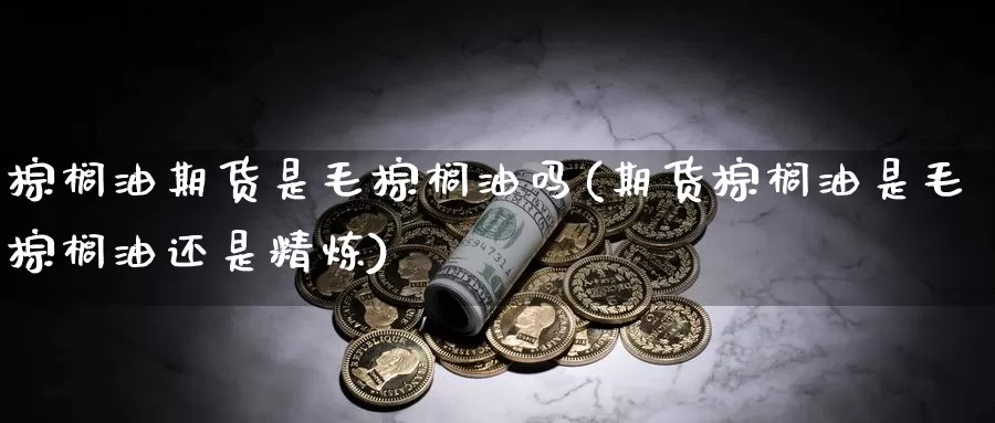 棕榈油期货是毛棕榈油吗(期货棕榈油是毛棕榈油还是精炼)_https://www.rktglass.com_恒指期货直播室_第1张